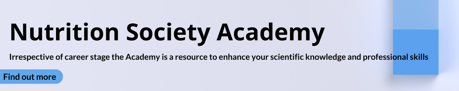 Click to explore the Nutrition Society Academy