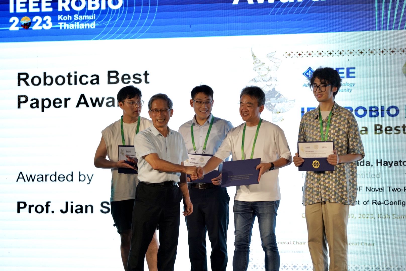 ROB IEEE ROBIO Award winners 2024