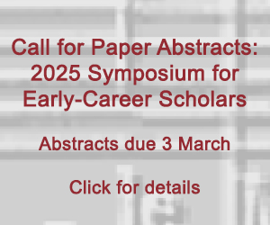 Banner linking to a CFP for the 2025 EuConst Early Career Scholars Symposium