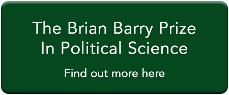 Brian Barry Prize banner 2025